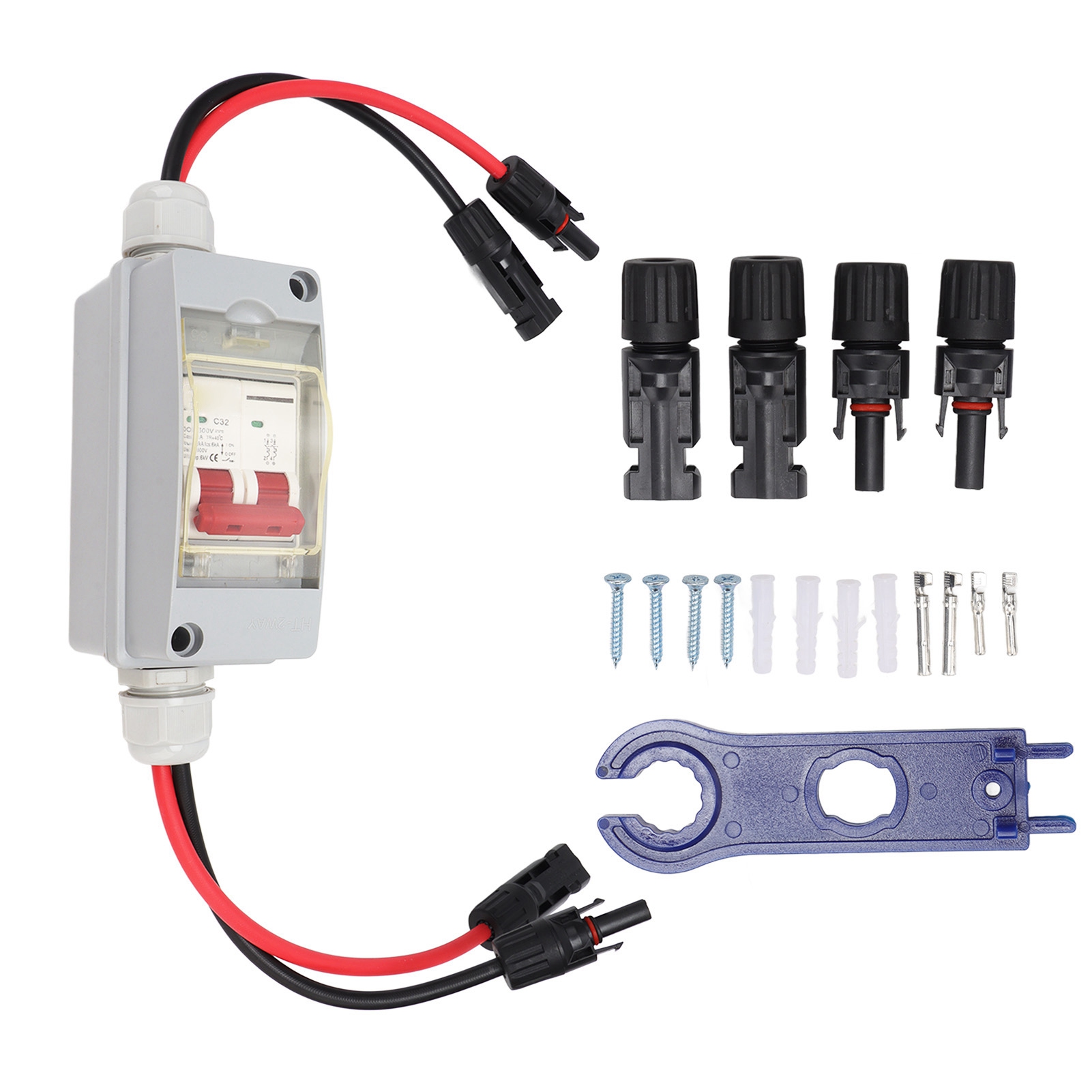 Ac Surge Protector - Protecteur de disjoncteur MCB 2P DC