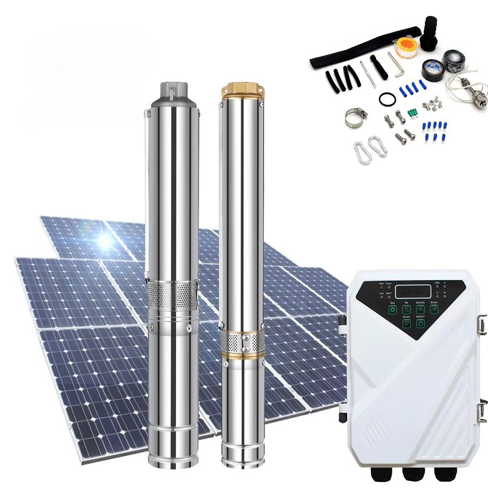 Solar Water Pump - Pompe à eau solaire 1 CV,