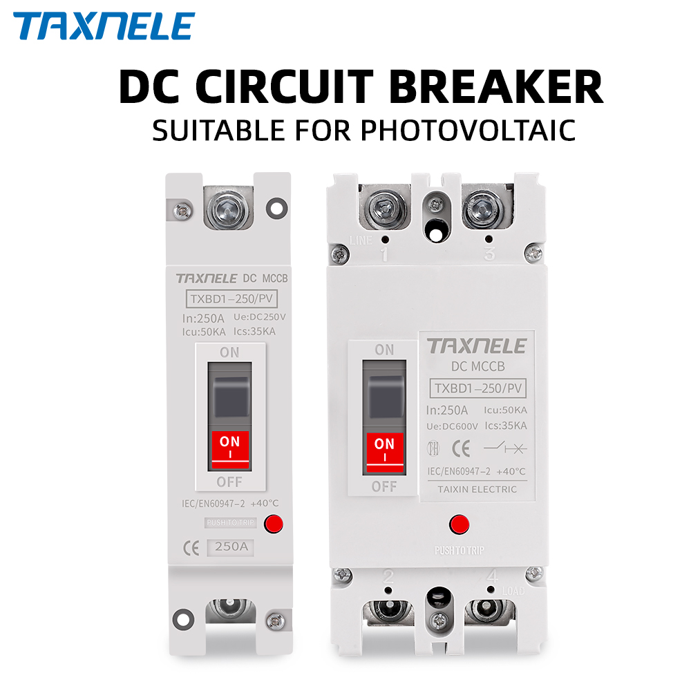 Ac Surge Protector - Boîtier moulé solaire disjoncteur cc MCCB