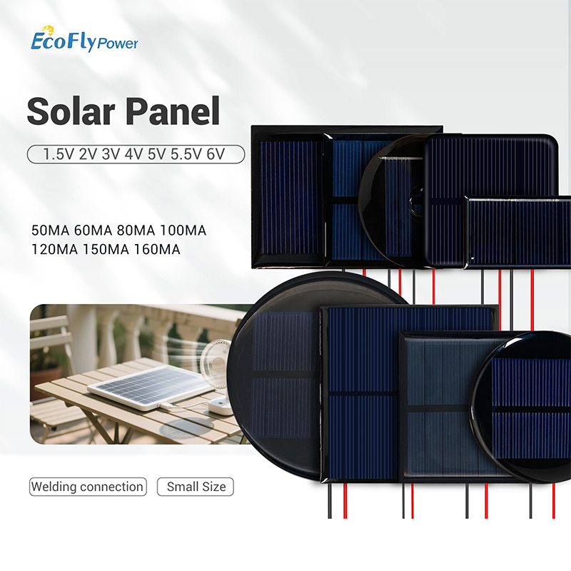 Solar Panel Monocrystalline - 1 pièce 1.5V 2V 3V 4V