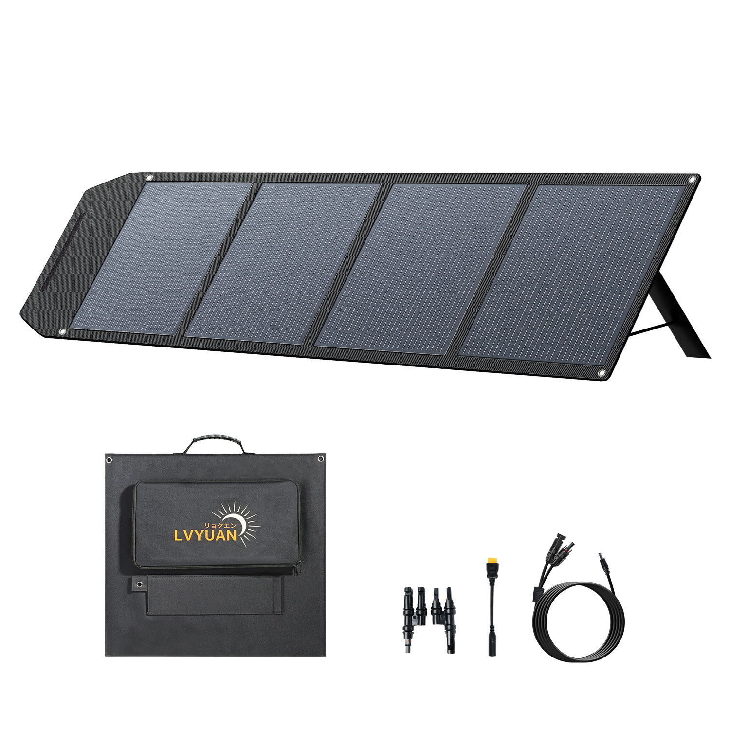 Solar Panel Monocrystalline - Panneau solaire haute efficacité 200 Watts,