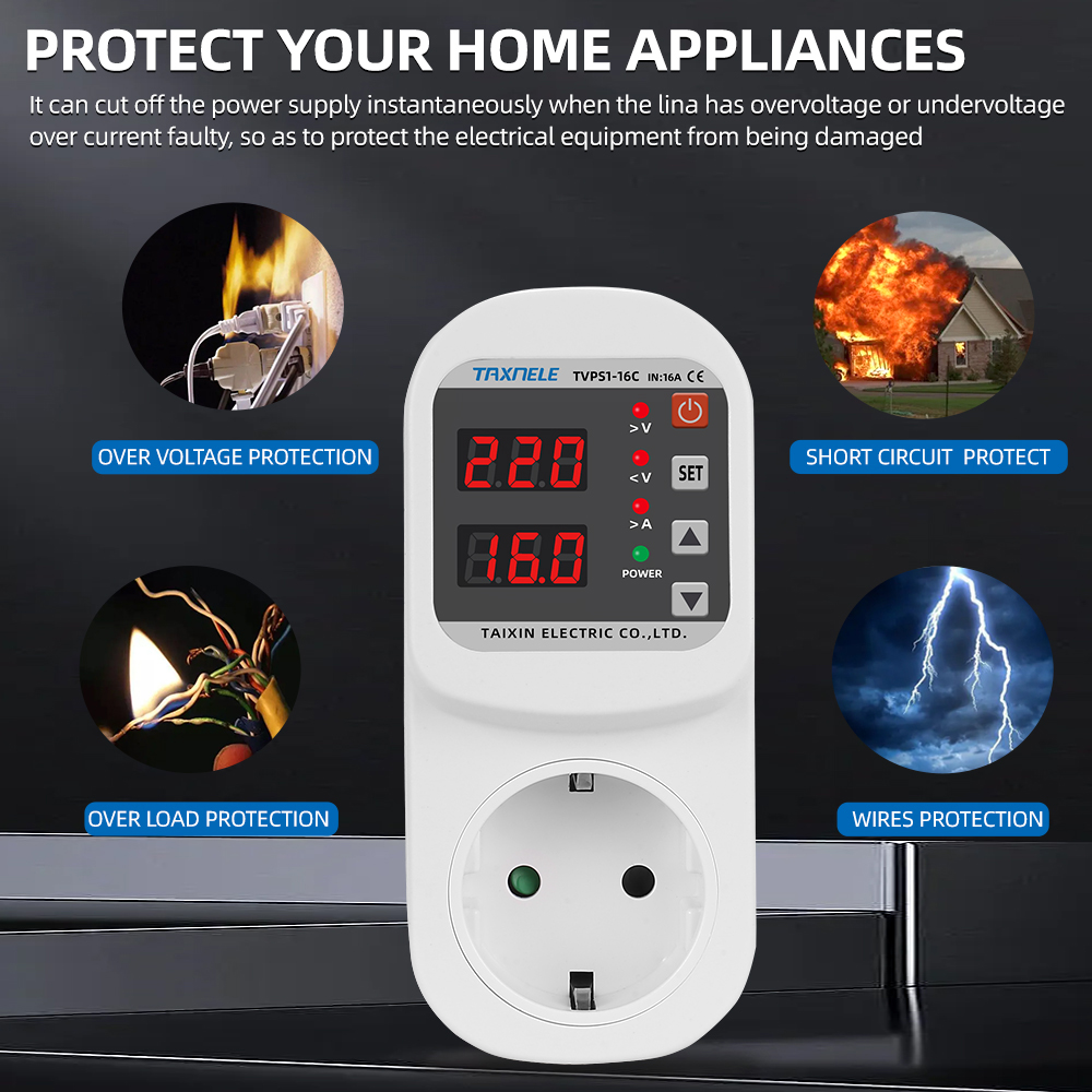 Protecteur de courant de tensi - Ac Surge Protector avis et prix