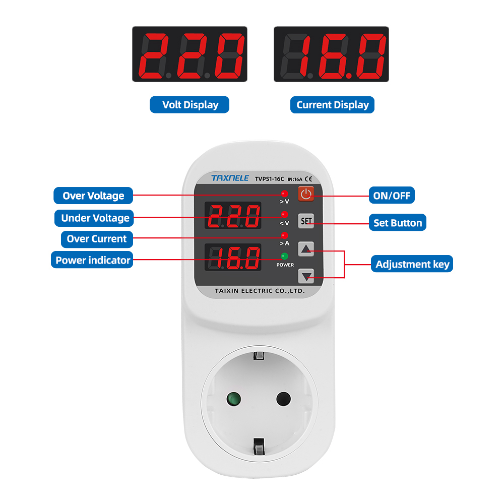 Protecteur de courant de tensi - Ac Surge Protector avis et prix