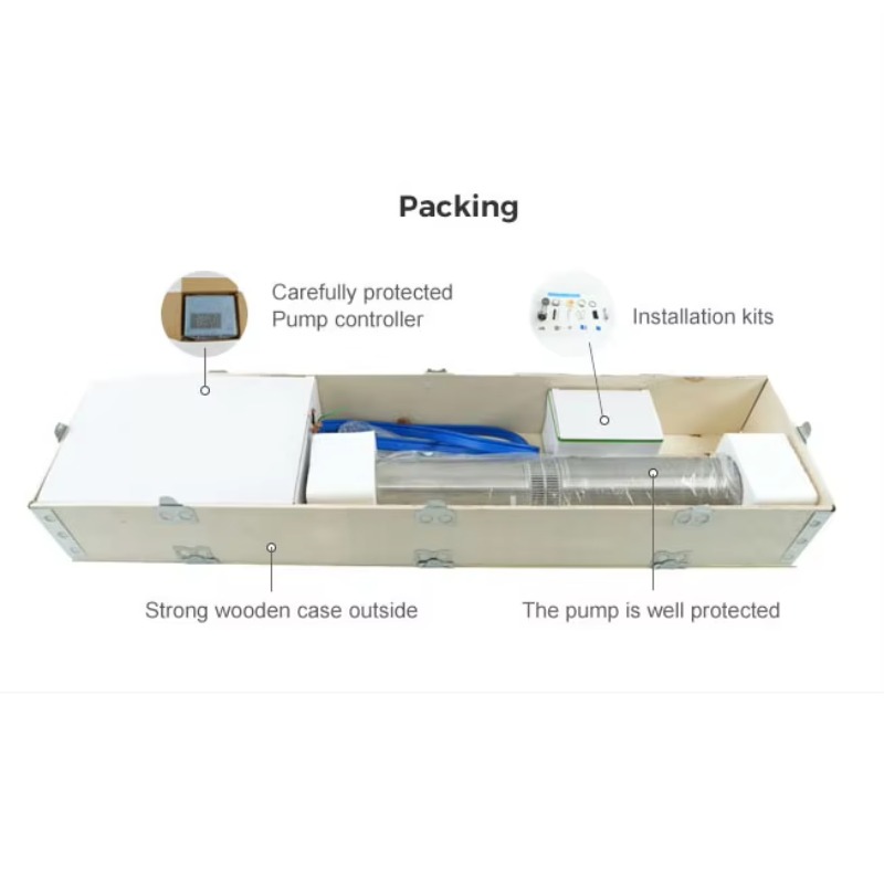Pompe à eau solaire hybride AC - Solar Water Pump avis et prix