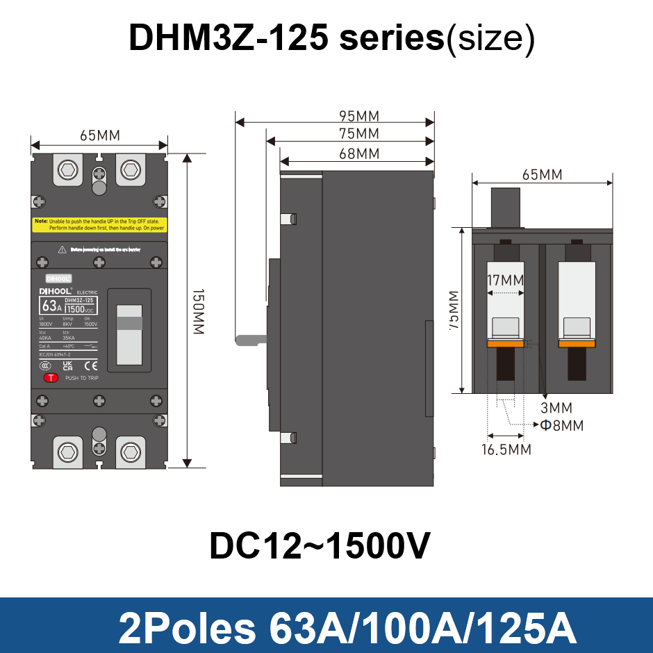 Disjoncteur à boîtier moulé DC - Ac Surge Protector avis et prix