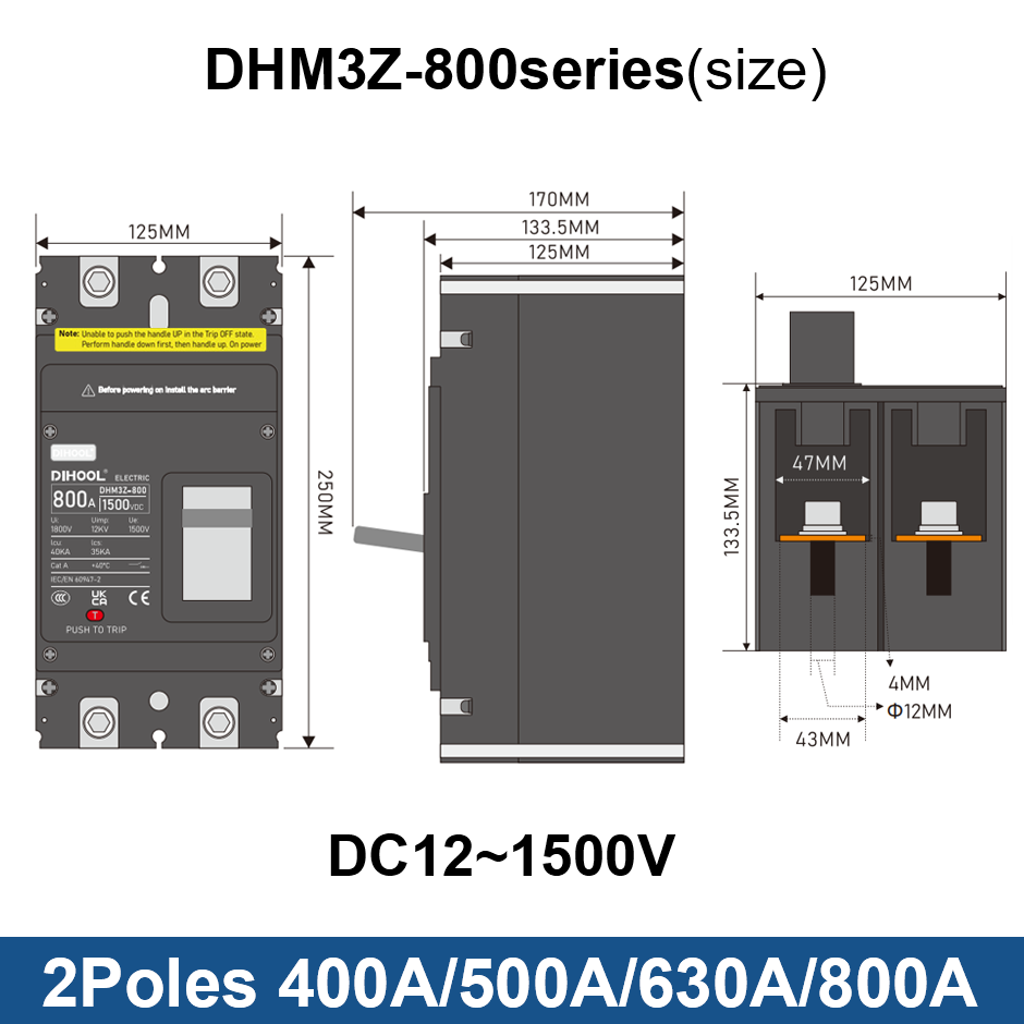 Disjoncteur à boîtier moulé DC - Ac Surge Protector avis et prix