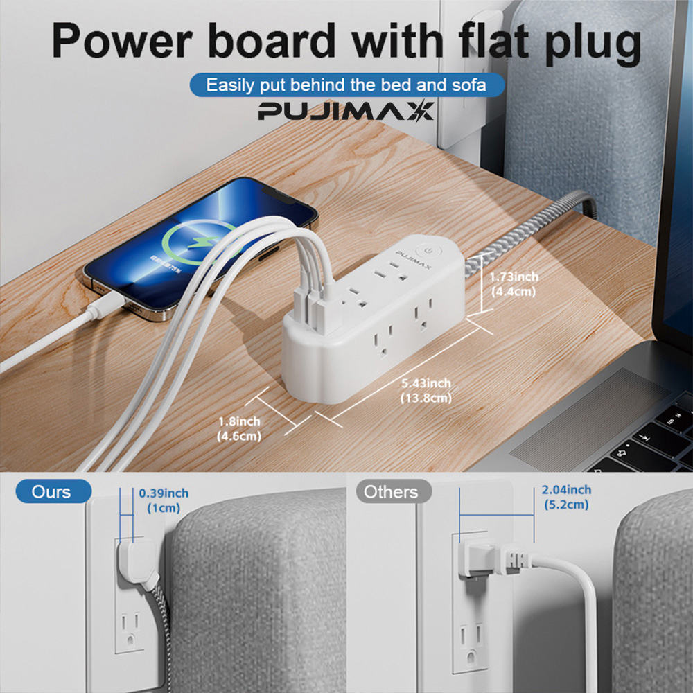 Multiprise PUJIMAX 6 prises US - Ac Surge Protector avis et prix