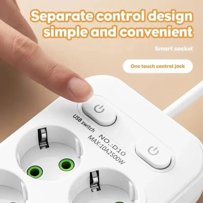 Multiprise intelligente 6 pris - Ac Surge Protector avis et prix